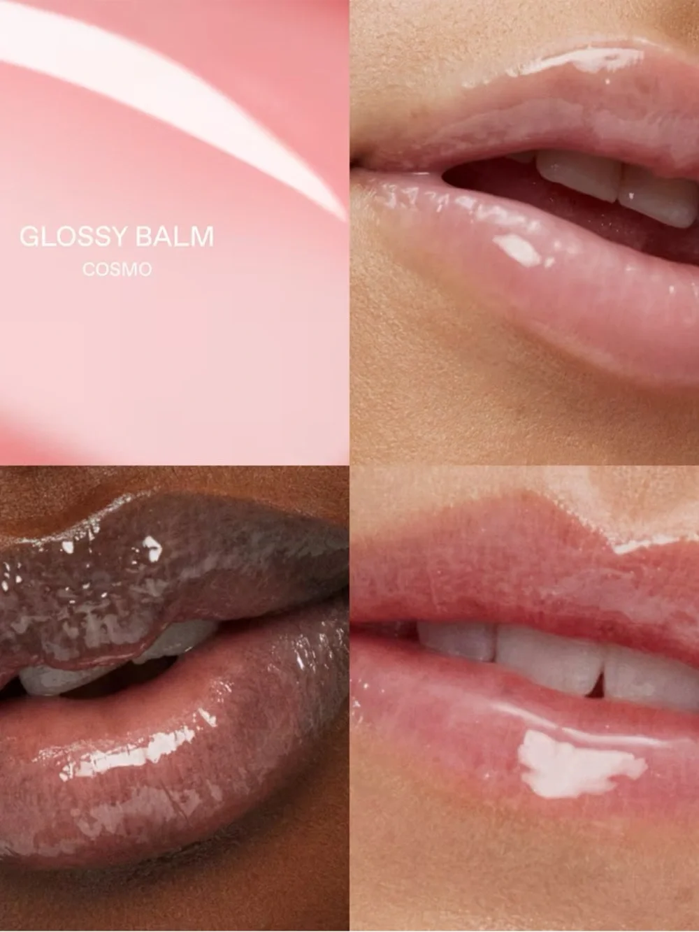 r.e.m. beauty Essential Drip Glossy Balm – Cosmo (Light Pink) | Brand New